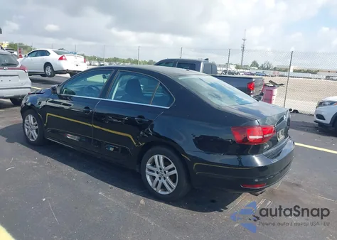 2017 Volkswagen Jetta 1.4T S z USA, uszkodzony, nr VIN 3VW2B7AJ0HM285436